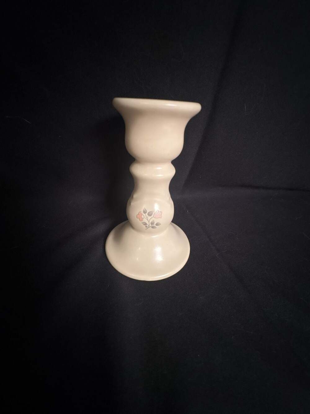 Pfaltzgraff Remembrance Heirloom Stoneware Candle Holder 5 Inch (only 1)